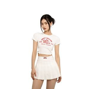 Sweet Chilling Kongfu Dumpling Tee White - S